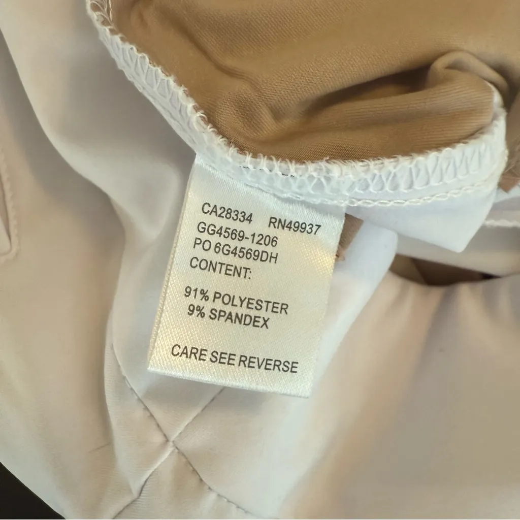 Tail brand Women's White Shorts size 12 - Image 5