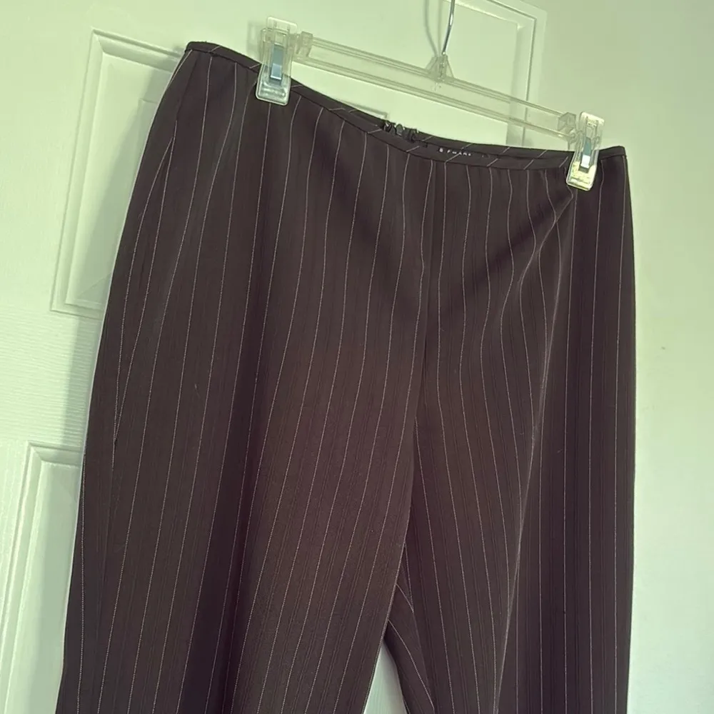 B. Smart  Y2k Black Pinstripe Pants - Image 9