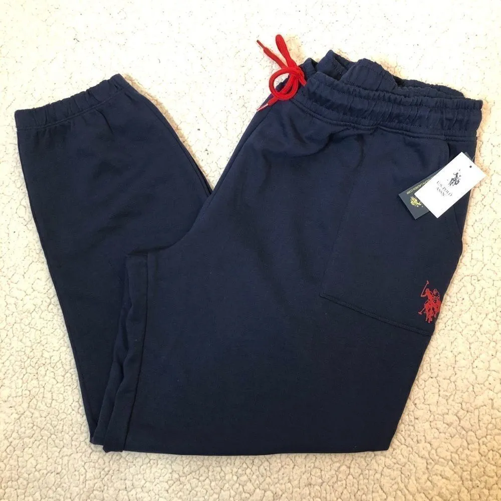 U.S. Polo Assn Women’s Logo Navy Jogger Size XXL - Image 5