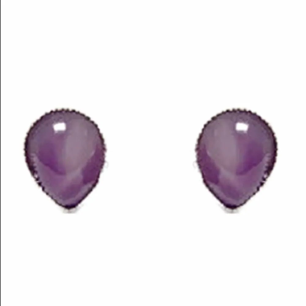 AMELIA RUE Pear Shaped Natural Amethyst Set - Image 4