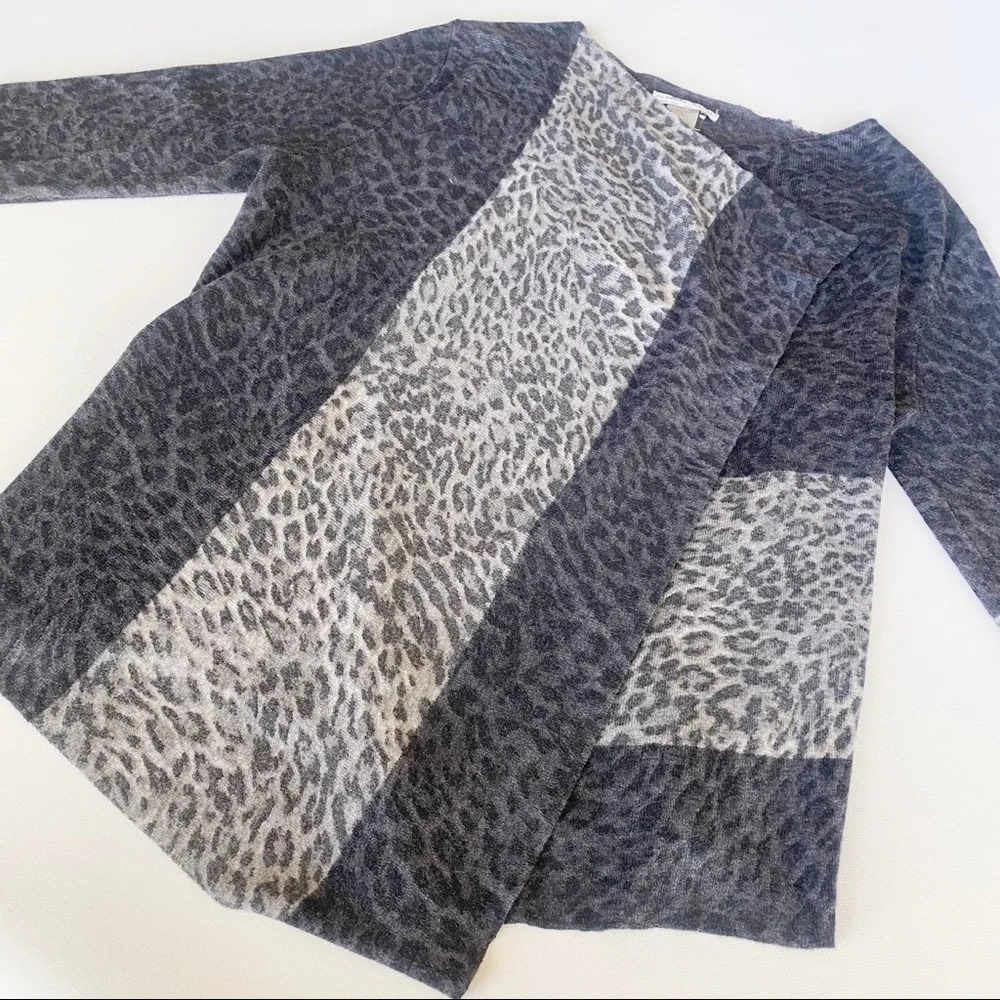 Alberto Makali Leopard Print Cardigan Sweater - Image 7