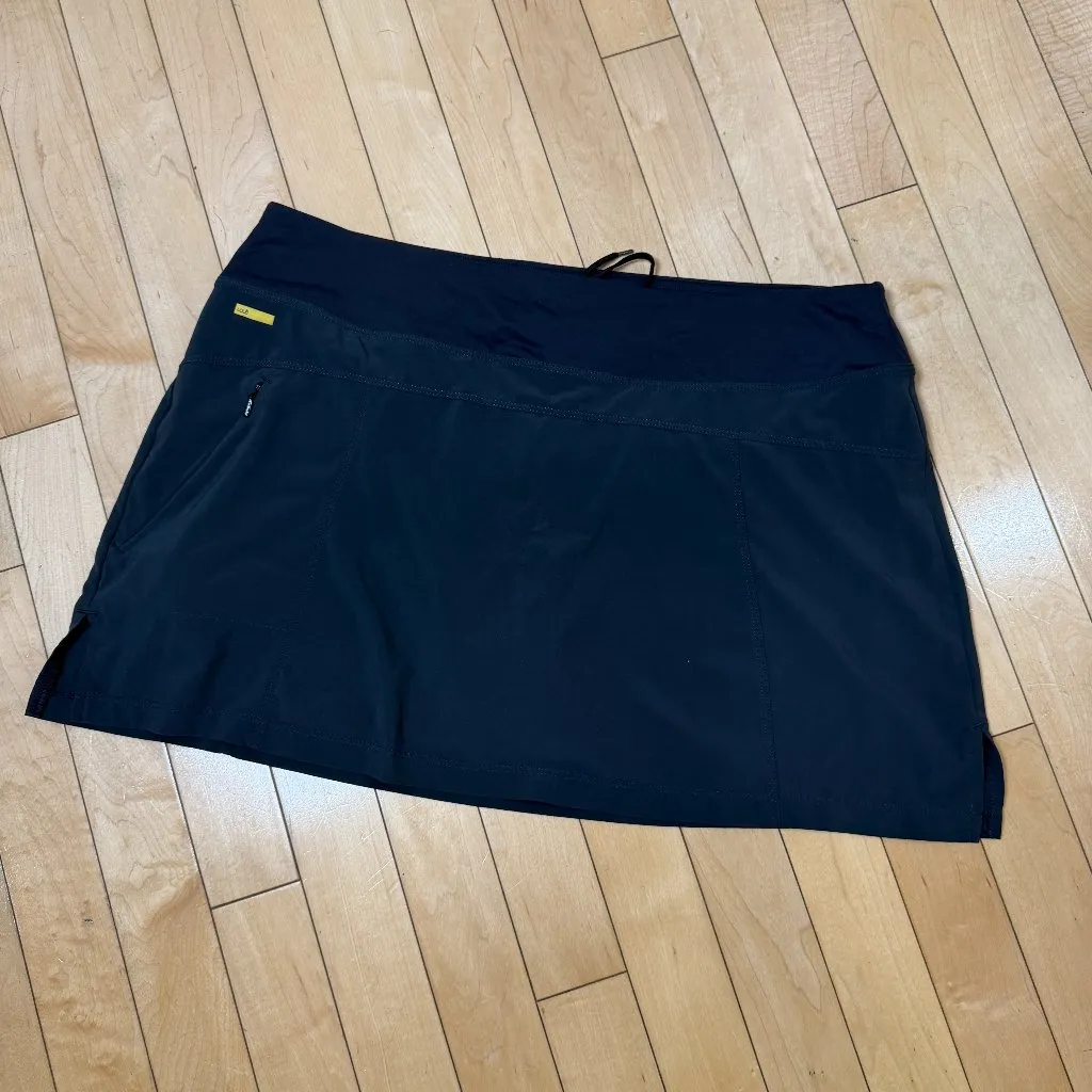 Lole Black Tennis Athletic Skirt Skort Pickleball Athleisure Size Large - Image 2