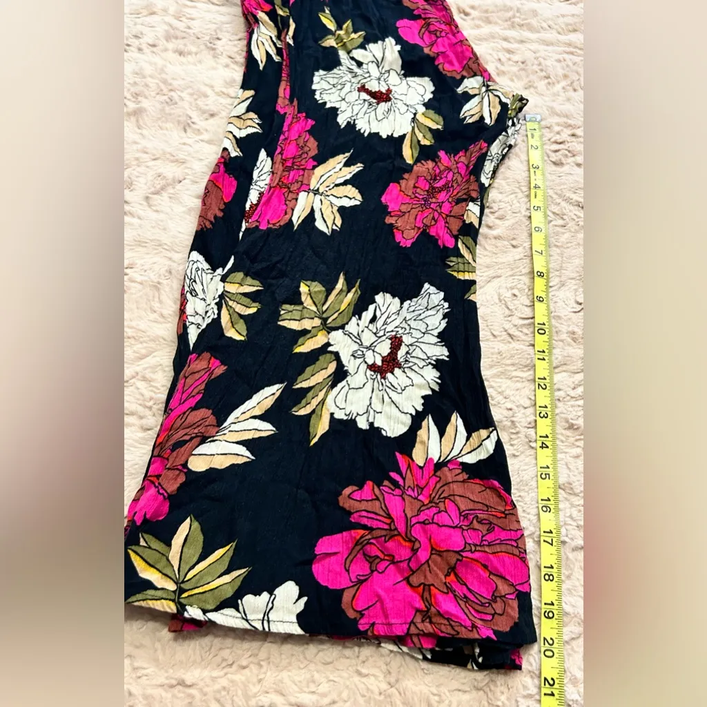 Billabong size s floral print jumpsuit Pink - Image 11
