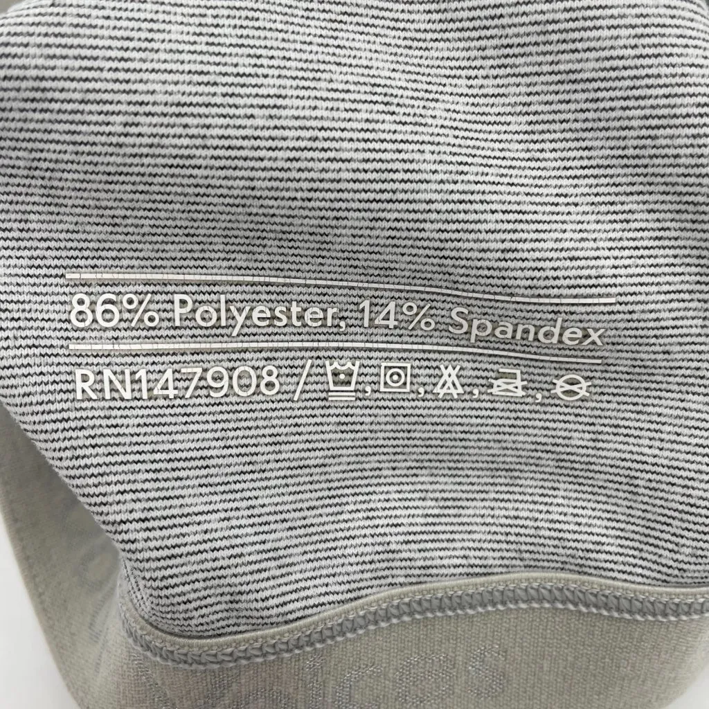 Outdoor Voices Sports Bra Racerback Pull-On Size Small Heather Gray Athletic Gym - Image 7