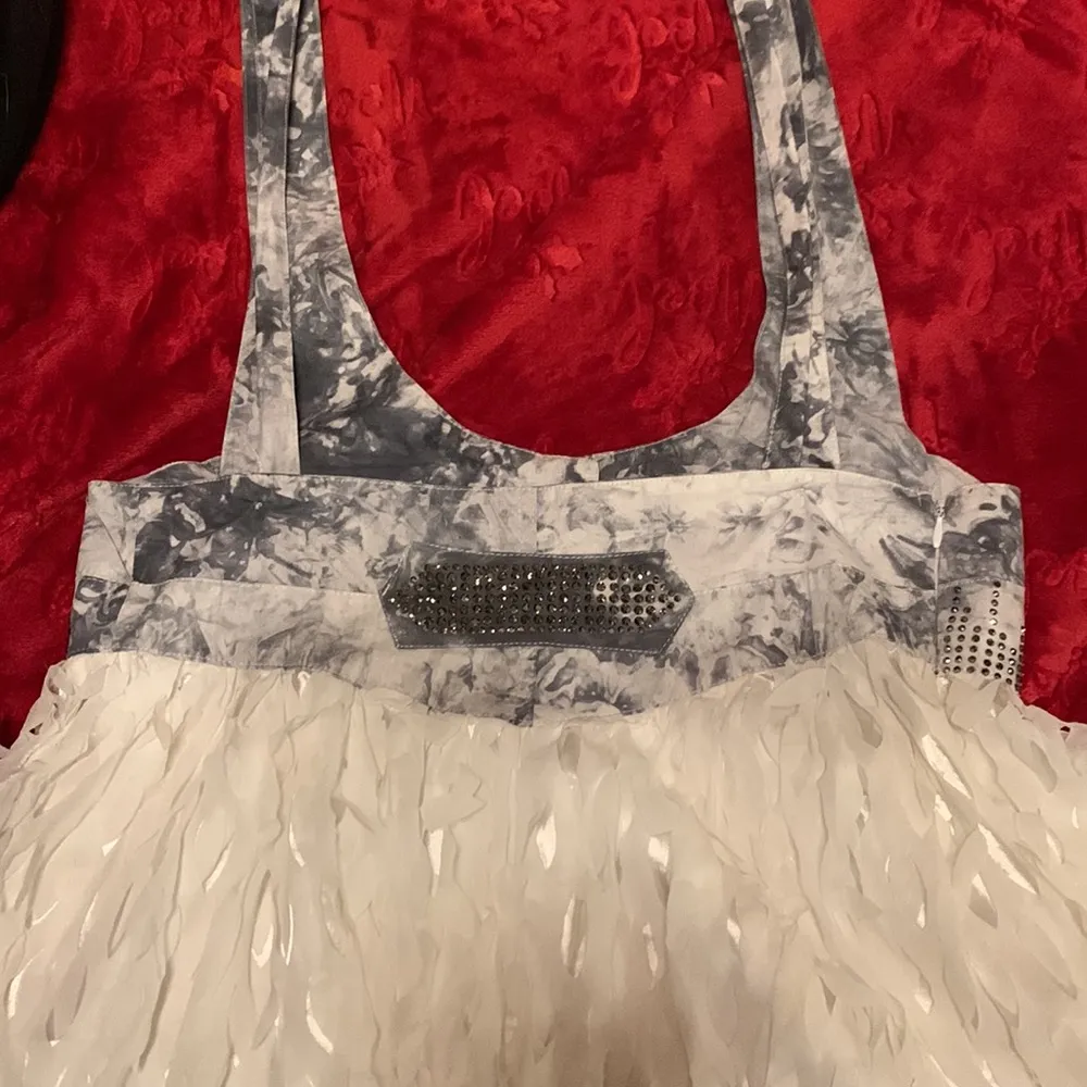 Jeans top freestyle dress White Size M - Image 5