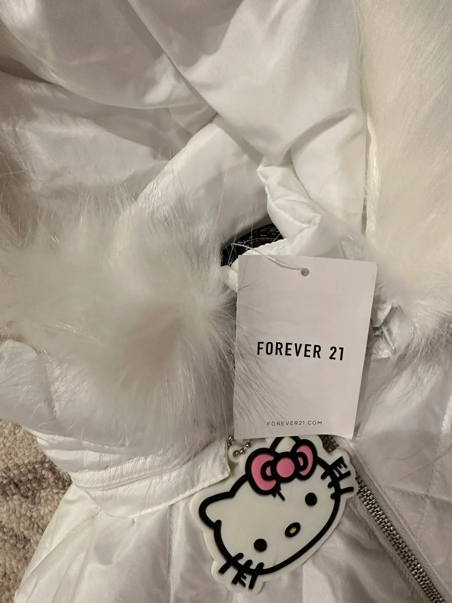 Hello Kitty Rare NWT  Snowsuit Medium F21 - Image 4