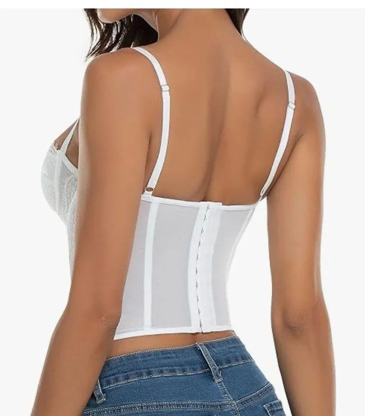 Corset Top White - Image 2