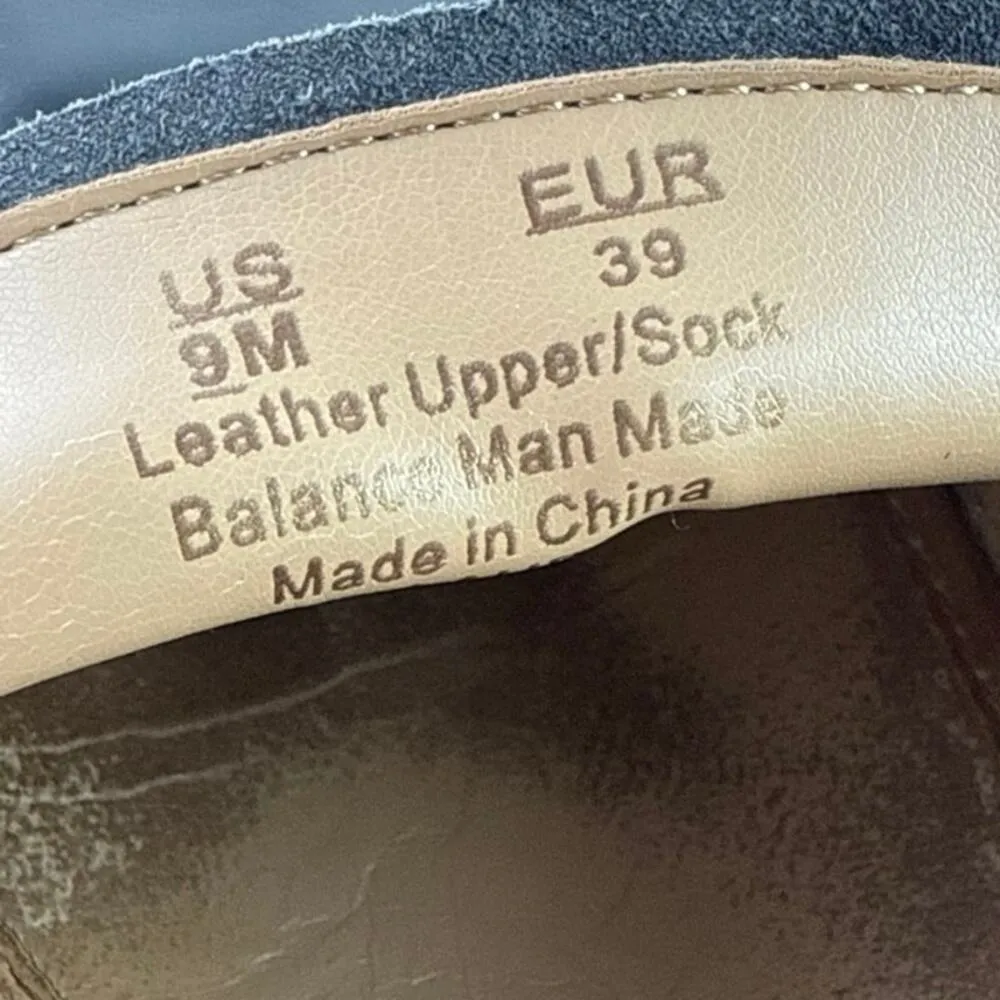 Sam Edelman Laurs Women's Black Leather Slip On Platform Loafer Flat Shoes Sz 9 - Image 8