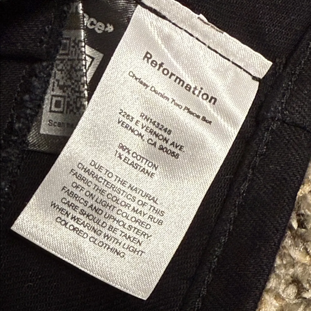 Reformation  Jeans cropped tank top - Image 7