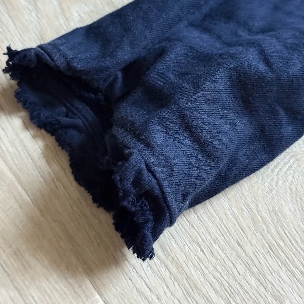 Margaret O’Leary Linen Blend 3/4 Sleeve Shift Dress | Blue | XS - Image 3