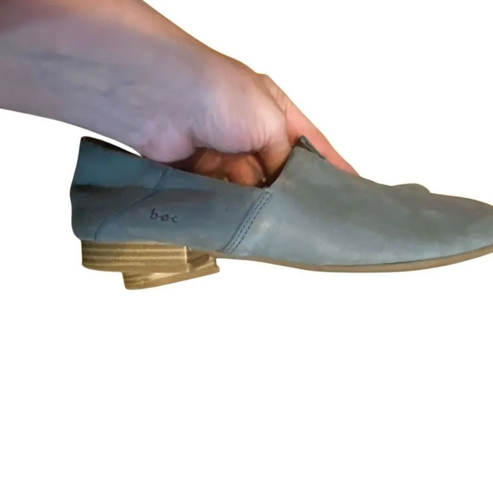 B.O.C. Upper leather grayish blue round toe born concept size 8M - Image 6