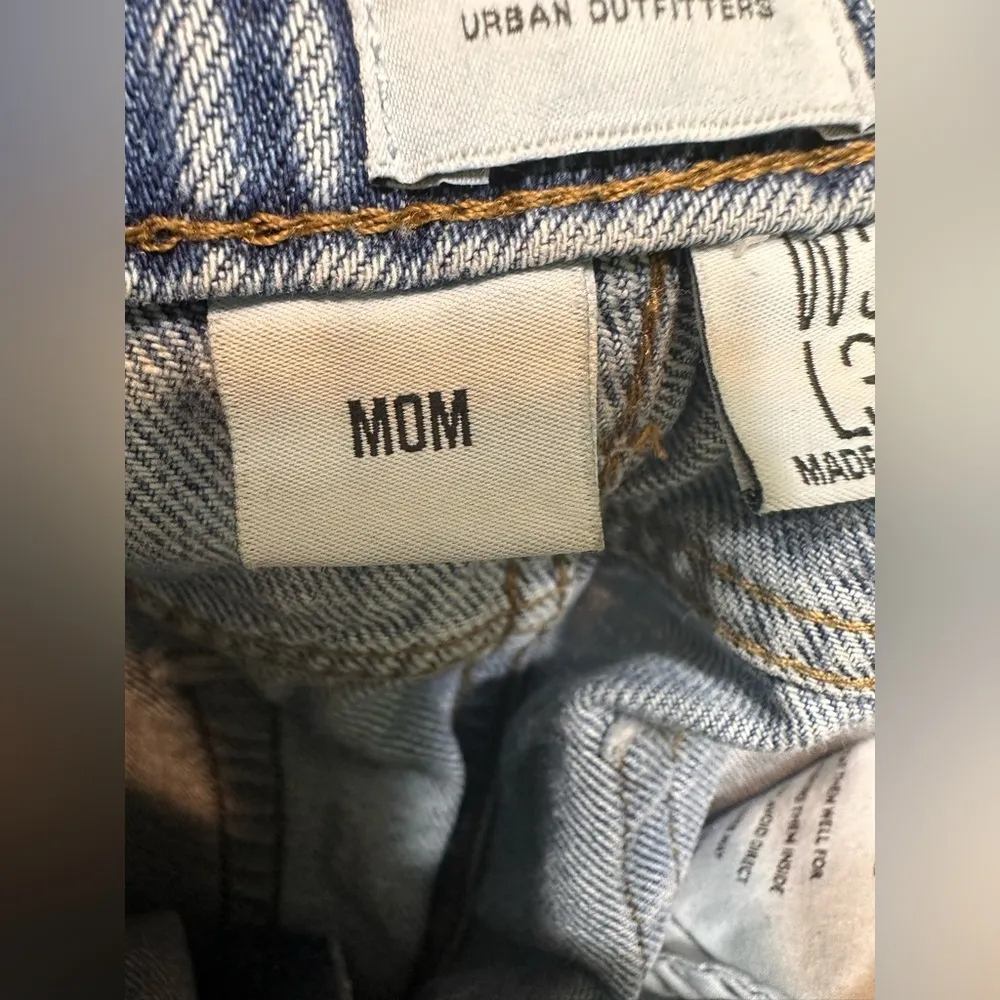 BDG Urban Outfitters Mom Jeans W/ Unique Pinstripe Seams Women’s Size 30 - Image 9