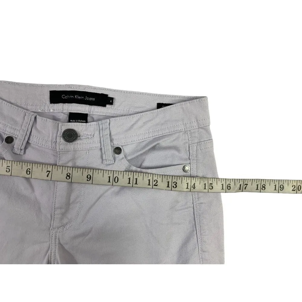 Calvin Klein Jeans Women's Soft Lilac Pants - Image 6