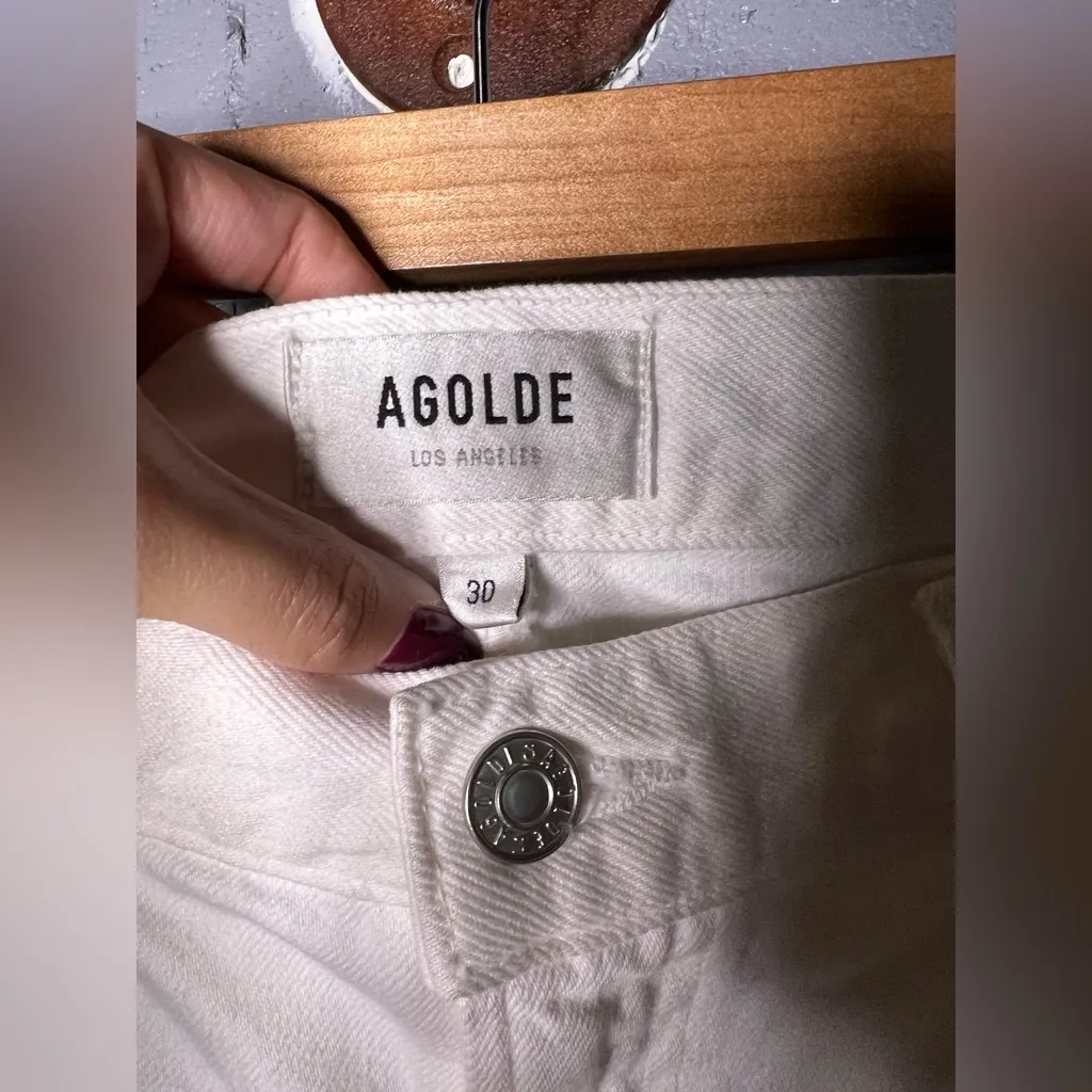 AGOLDE Leif Denim Maxi Skirt (30) - Image 5