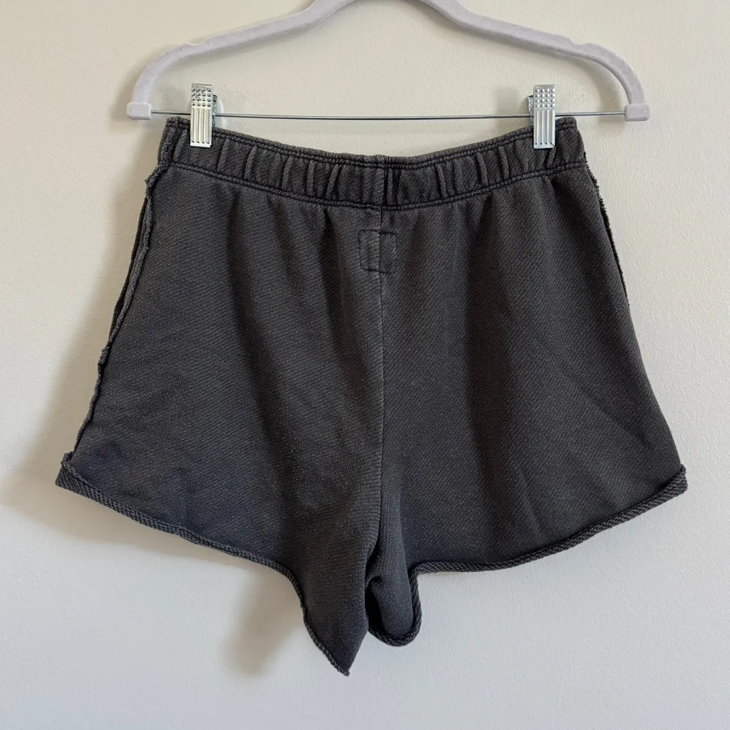 Aerie Gray Sweat Shorts Size Small - Image 4