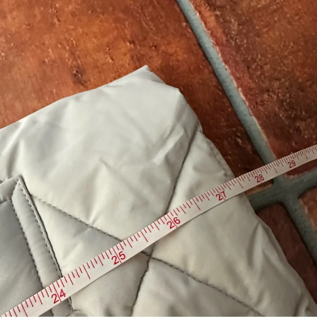 NWT Saint & Sinner Overstuffed Puffer Jacket White Size L - Image 9