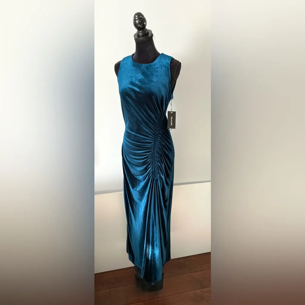 The MOST ELEGANT dress for you🌹🌹🌹 Blue Size 10 - Image 2
