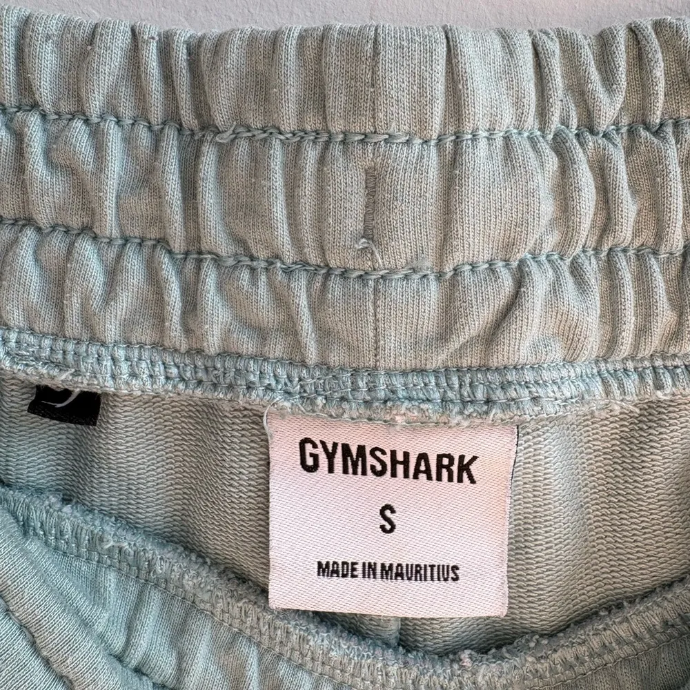 Gymshark Sweatpants Womens Small (26x27) Mint Green Elastic Waist Tapered Gym - Image 3