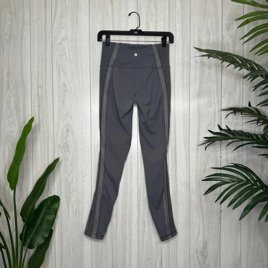 Lululemon Power Lines Pant *28" Titanium / Dark Chrome size 6 W5BLIS - Image 3