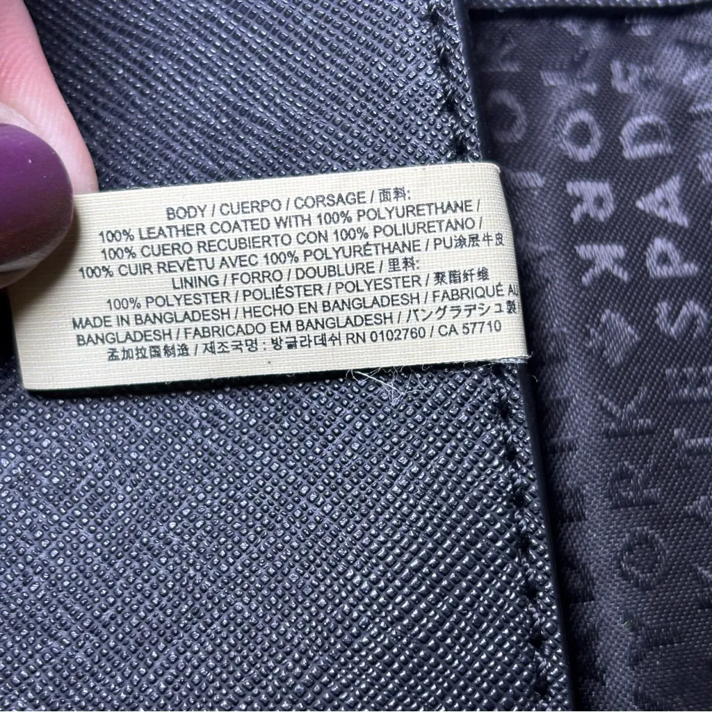 Kate Spade Black Tilden Place Alek Leather Crossbody Bag Great Condition - Image 10