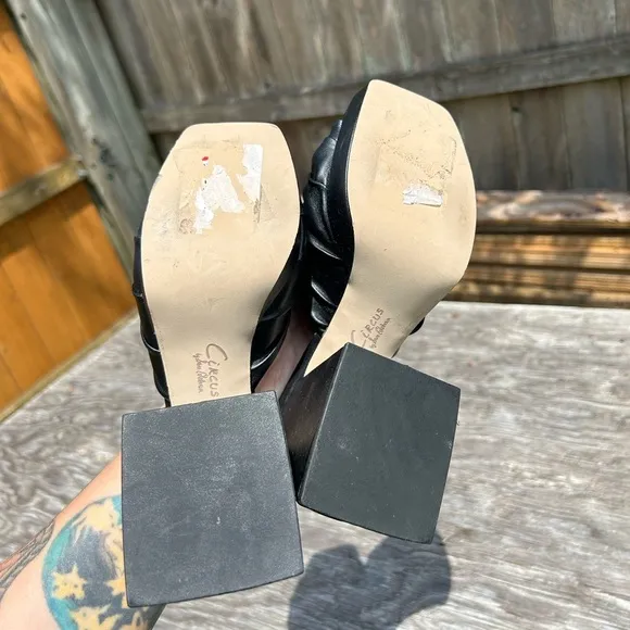 - Circus NY by Sam‎ Edelman chunk platforms size 6.5 black Marianna - Image 8