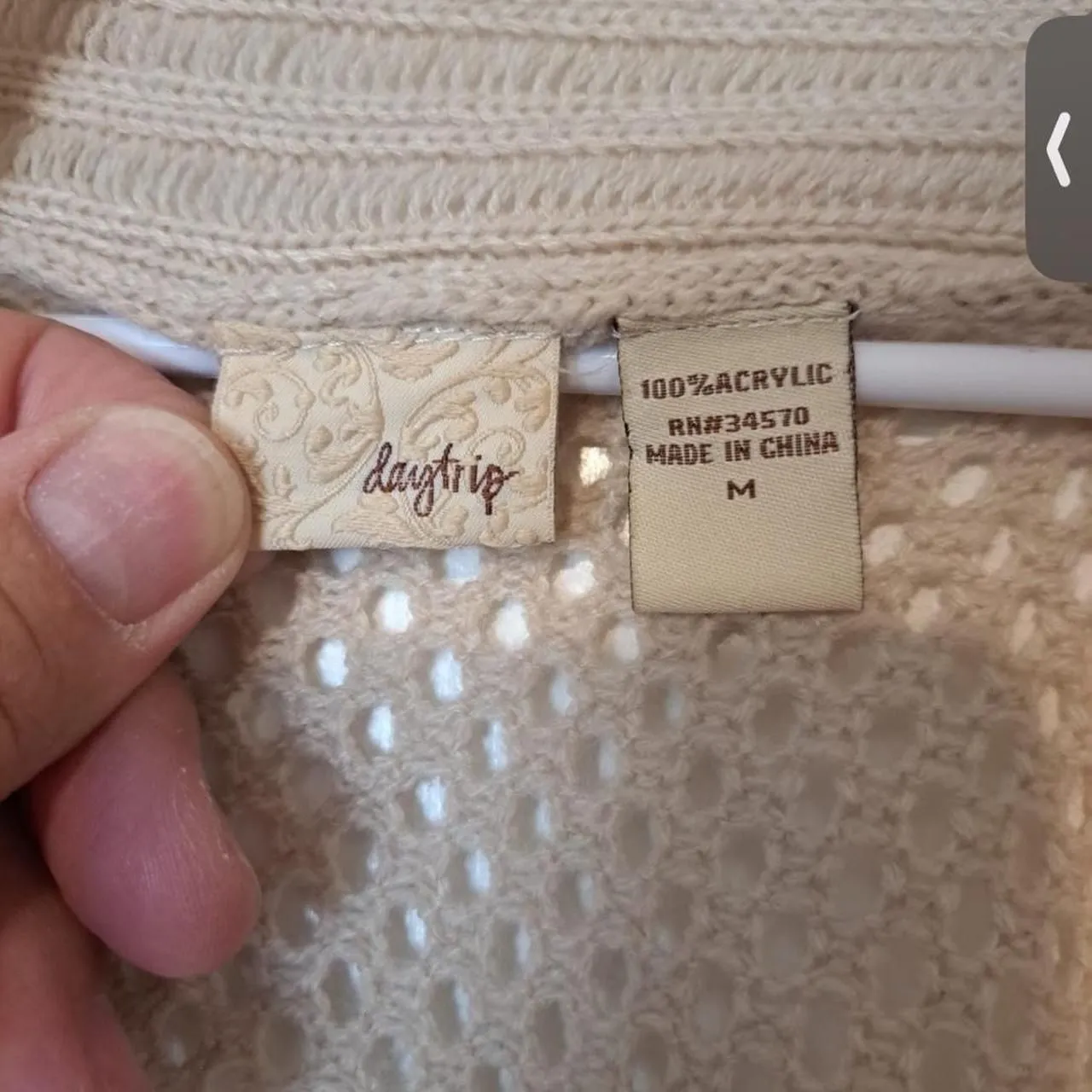 Daytrip Women's Tan and Cream Coat - Image 3