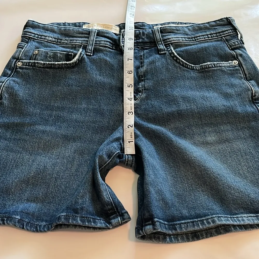 Pilcro and the Letterpress Anthropologie Slim
Boyfriend Shorts High Rise Size 28 - Image 6