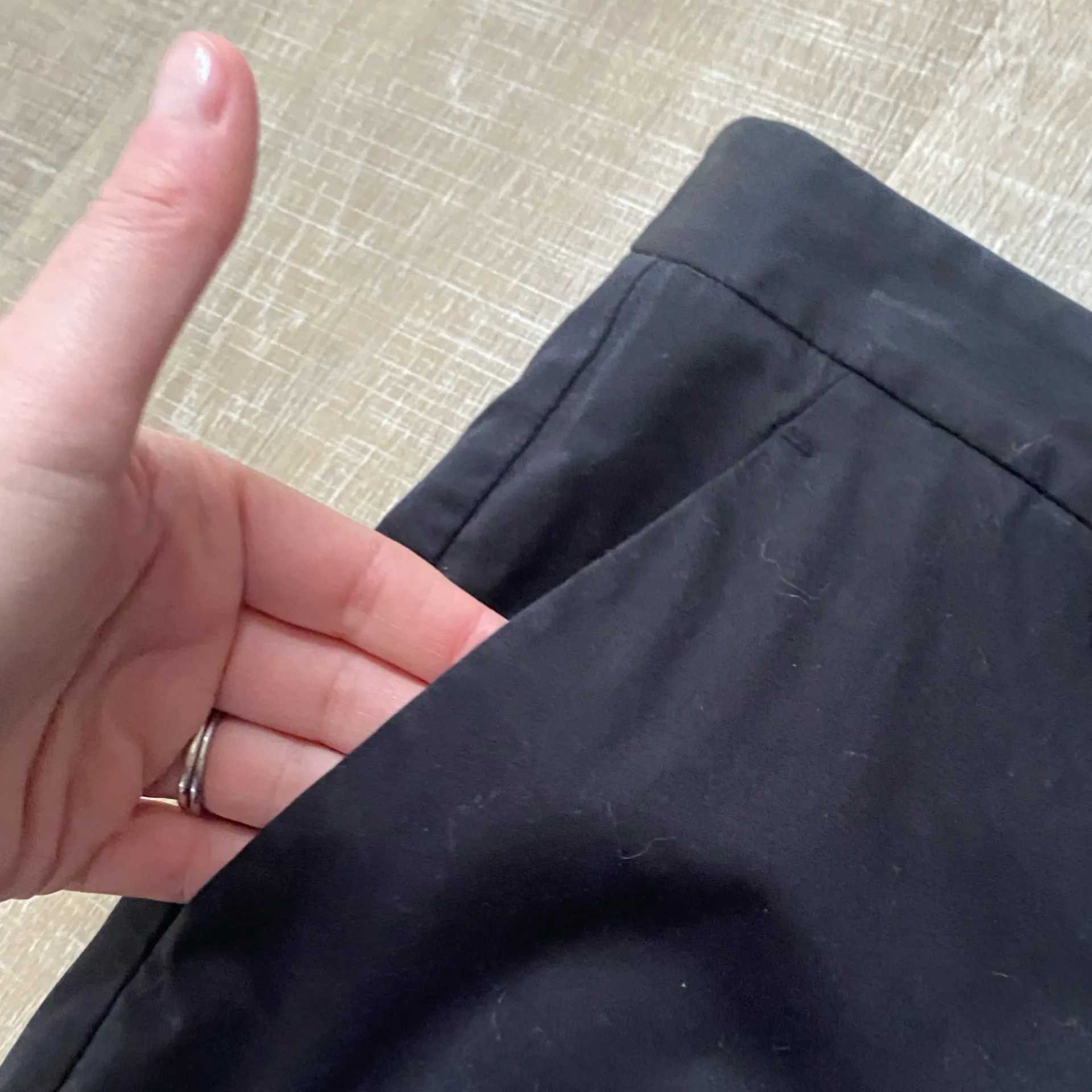 Theory Straight Leg Pant Women's 12 Black Dress Pants Office Career Classic - Image 13