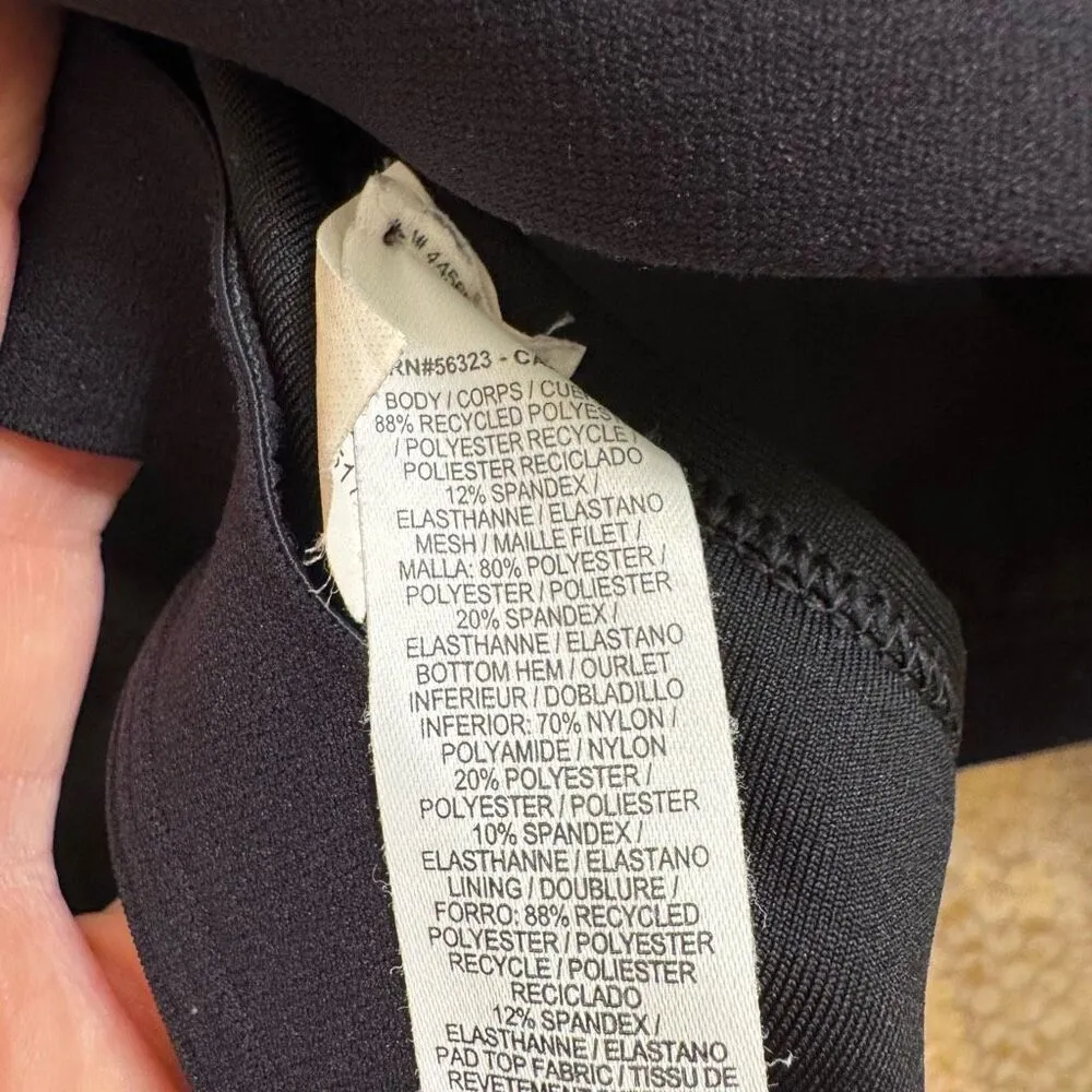 Nike Pro Black Dri-Fit Racerback Sports Bra XL - Image 7