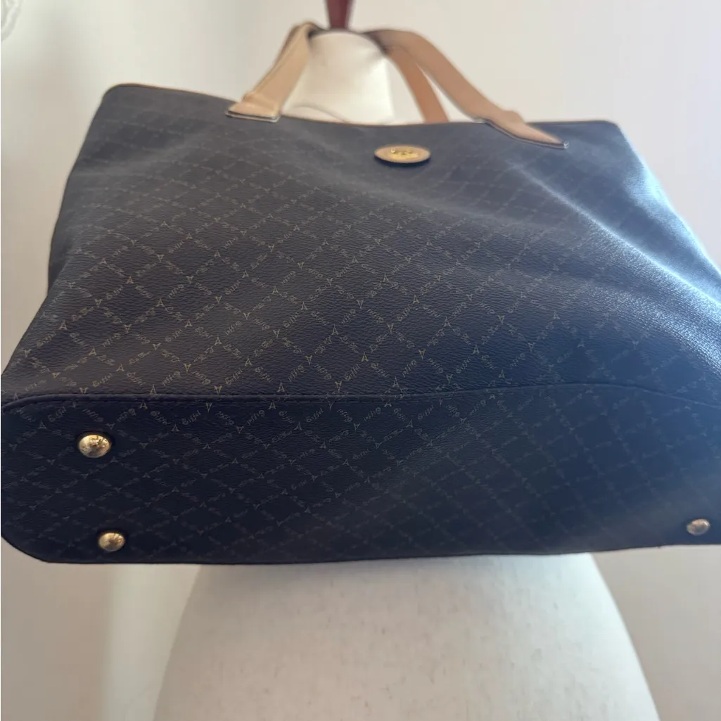 La Tour Eiffel Tote Bag Leather BRW All - Image 5