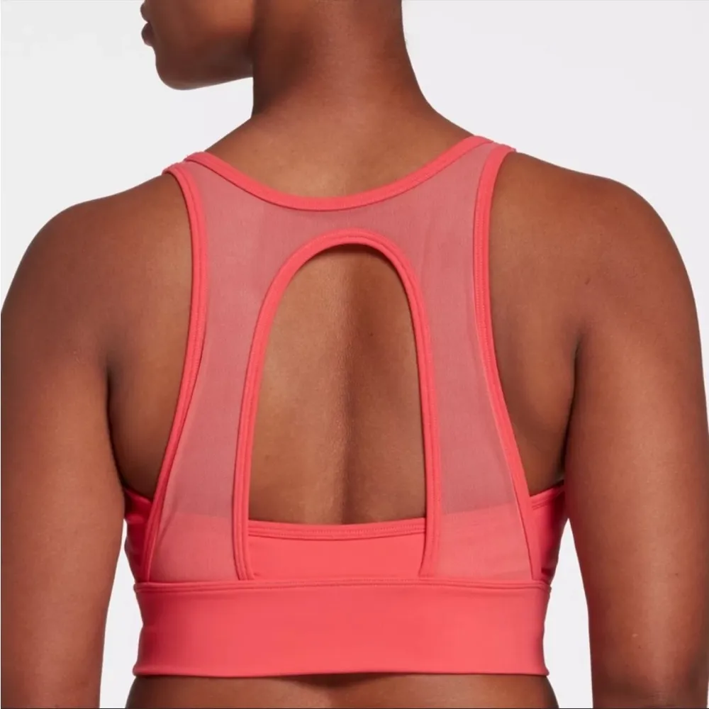 Calia Pink Scalloped Sports Bra Medium - Image 3
