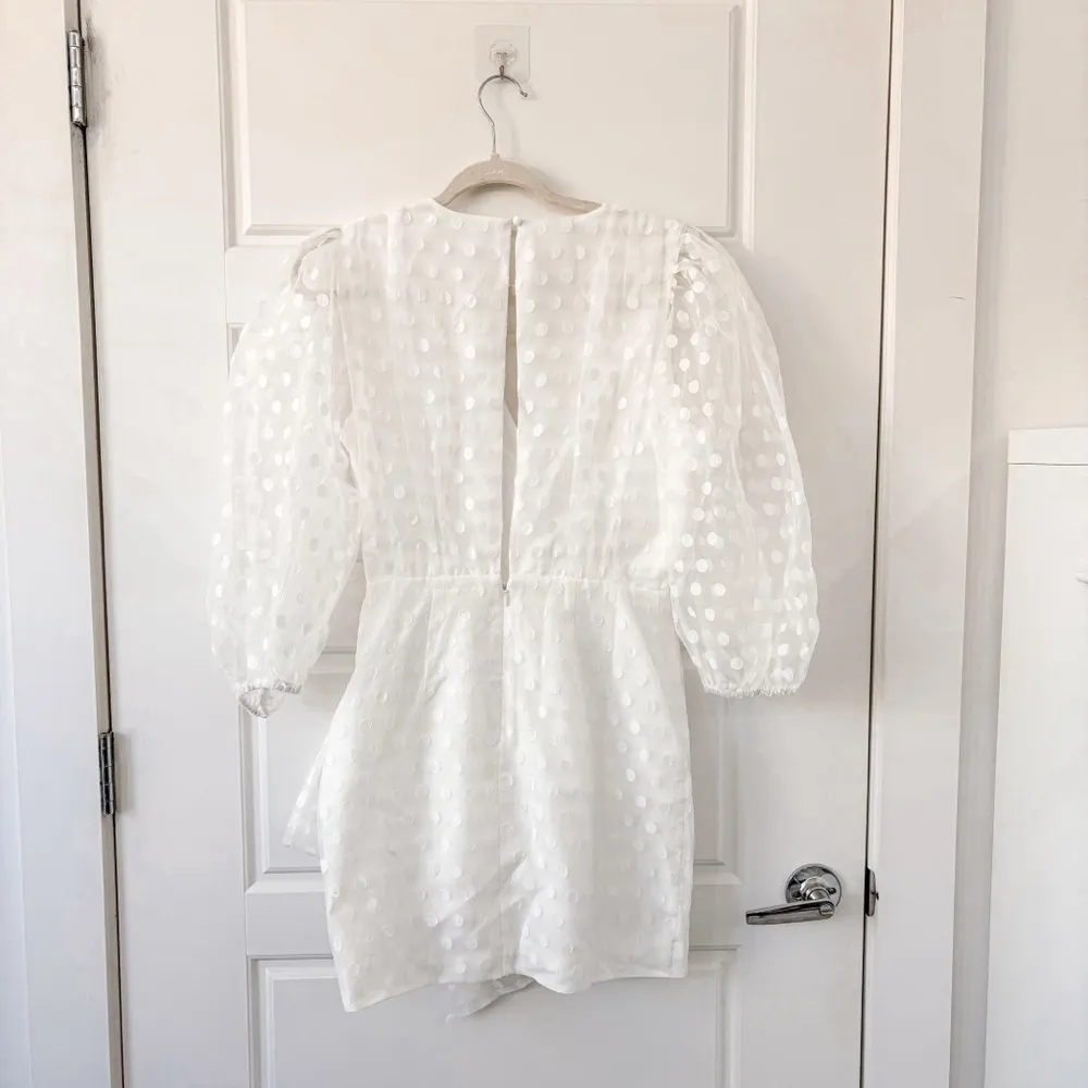 Lovers and Friends Alize Mini Dress Polka Dot Long Sleeve - Image 5