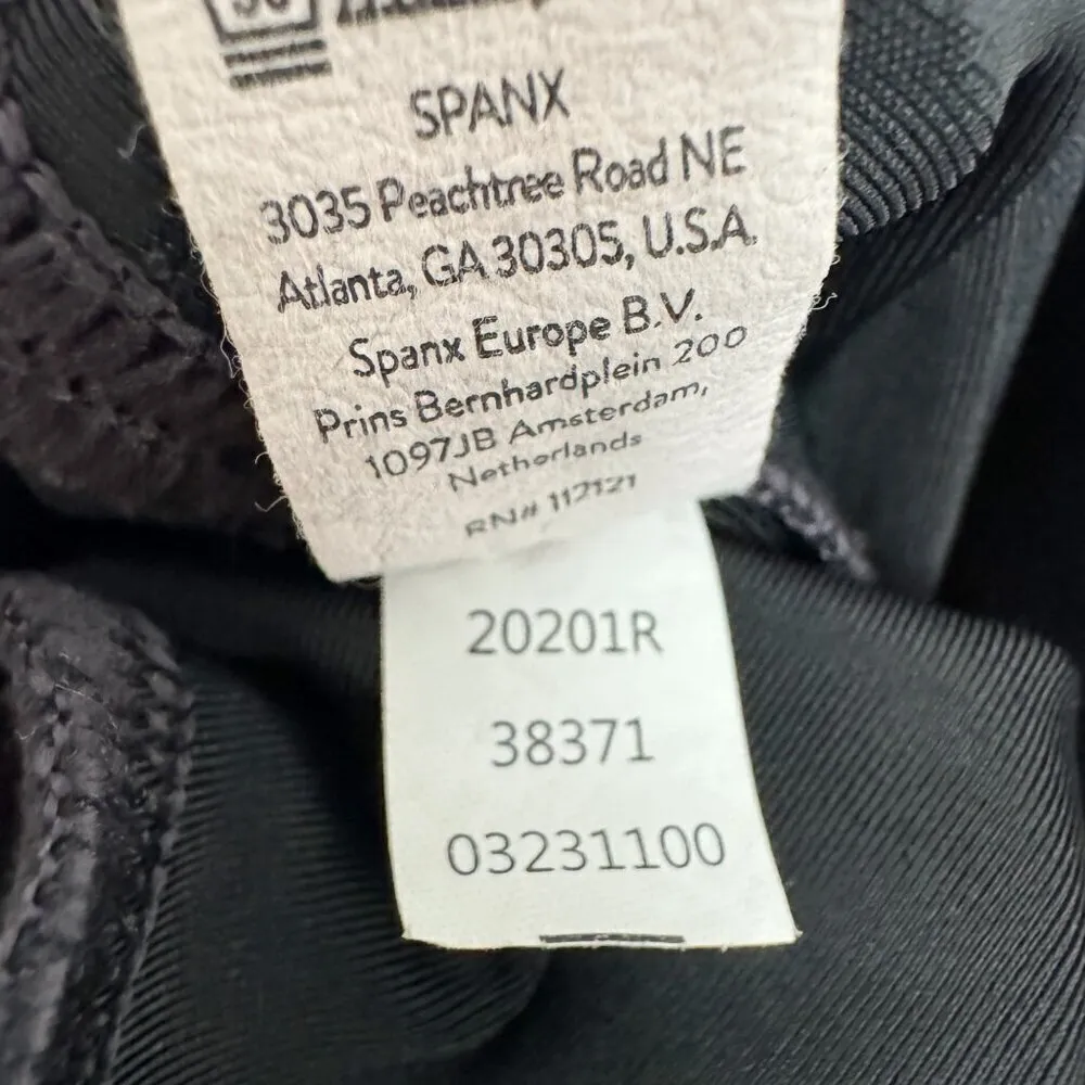 Spanx Mama‎ Faux Leather Pregnancy Over The Belly Maternity Leggings in Black XS - Image 9