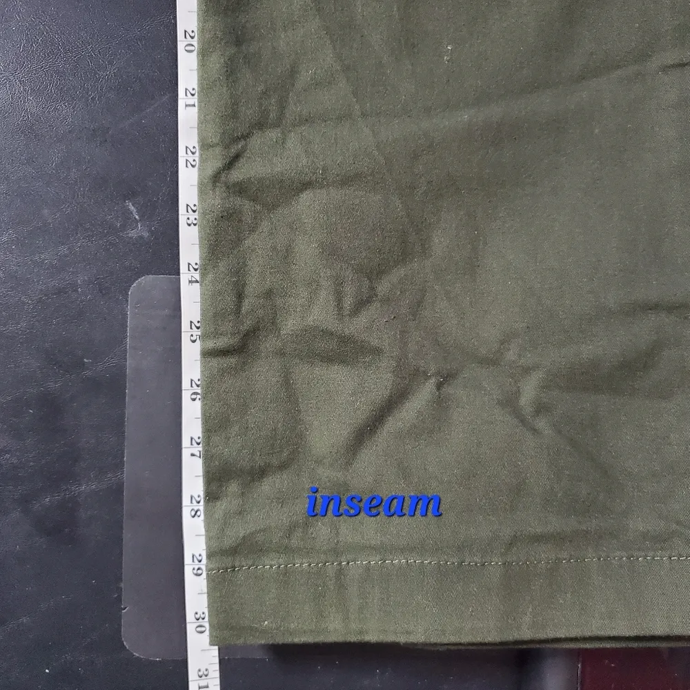 Studio ll dark olive green casual pants size 18 . - Image 9