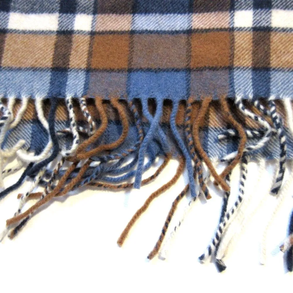 NWT Doen Ember Wrap in Saint Moritz Plaid Wool Cashmere Fringe Poncho S O/S Size undefined - Image 5