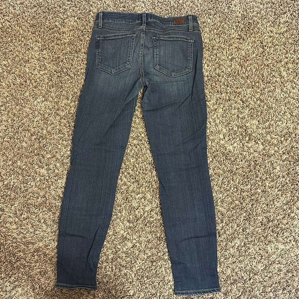 PAIGE Verdugo Ankle Jeans 27 Blue - Image 8