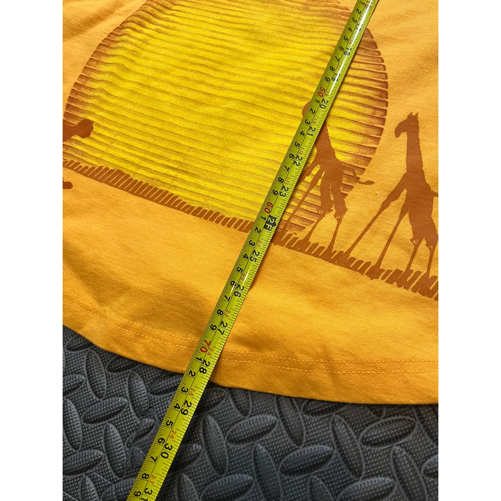 RARE Disney The Lion King Spirit Jersey Orange Circle of Life US‎ Size XS - Image 7