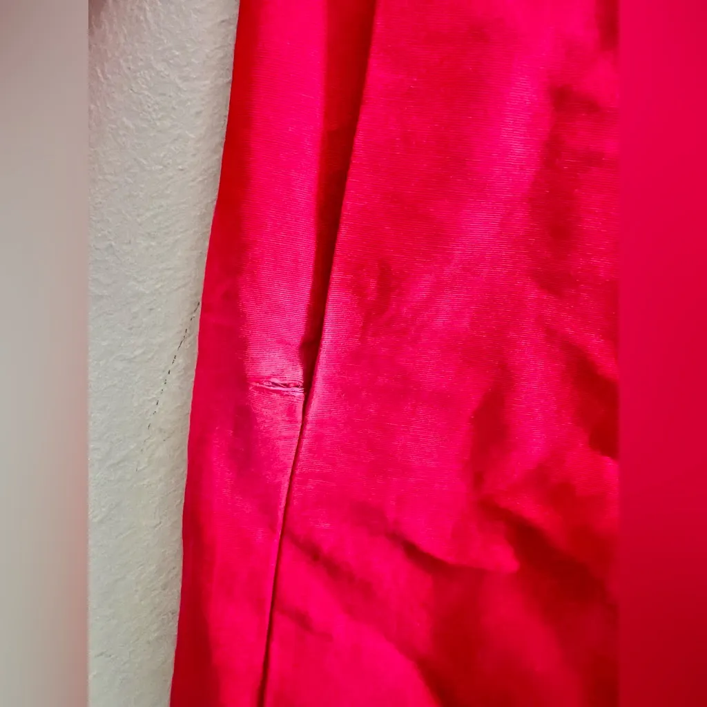 Kate Spade Dorothy Coat In Lollipop Red With Bow Jacket Size Small - Image 6