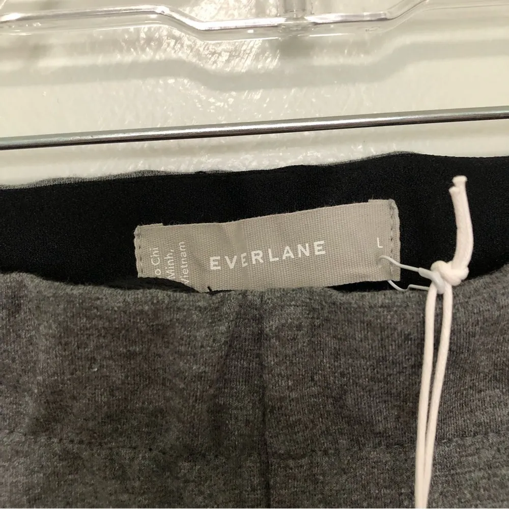 Everlane the Dream Pant Heather Grey New Large - Image 2