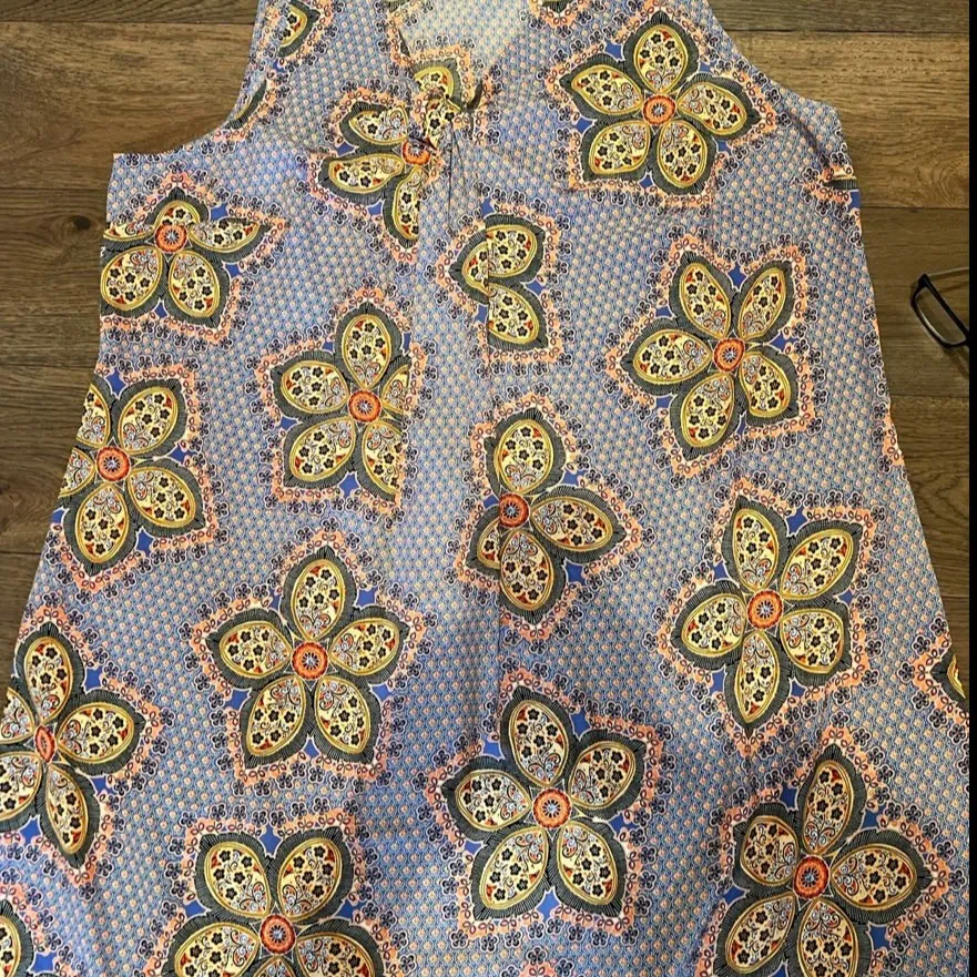 Lane Bryant sleeveless floral dress size 22/24 - Image 3