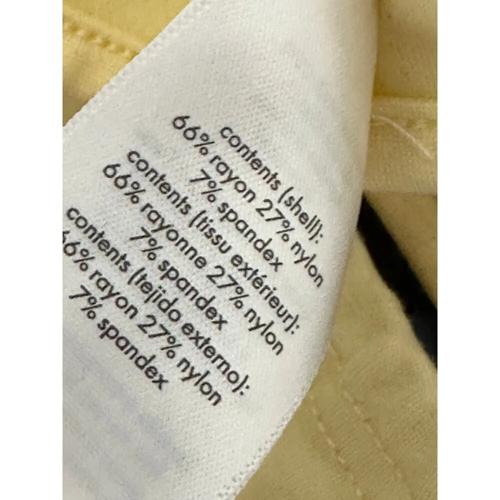 Danielle Bernstein WeWoreWhat Yellow Bralette Women's Size X-Small XS - Image 6