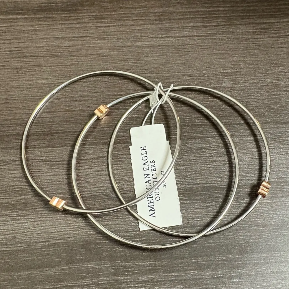American Eagle Outfitters Heart Bangle Bracelets - Image 3