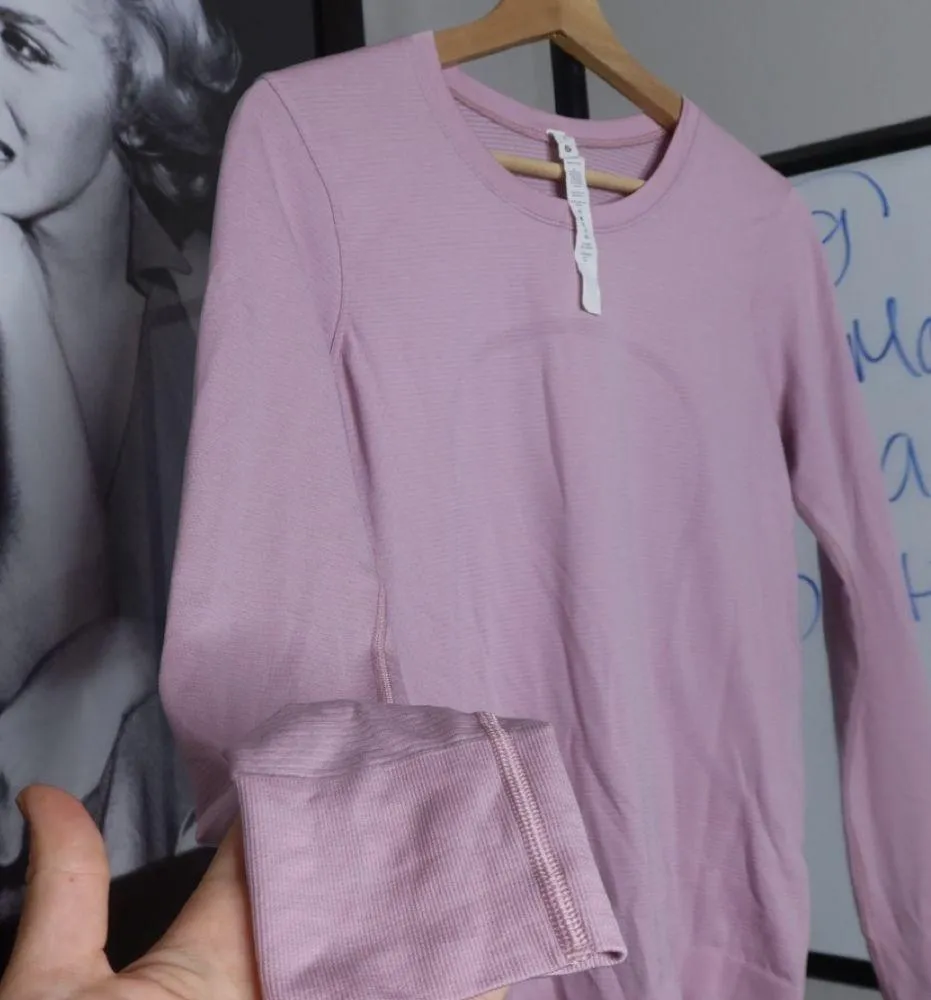 Lululemon Swiftly Tech Long Sleeve 2.0 *Race PKPI pink peony size 4 - Image 11