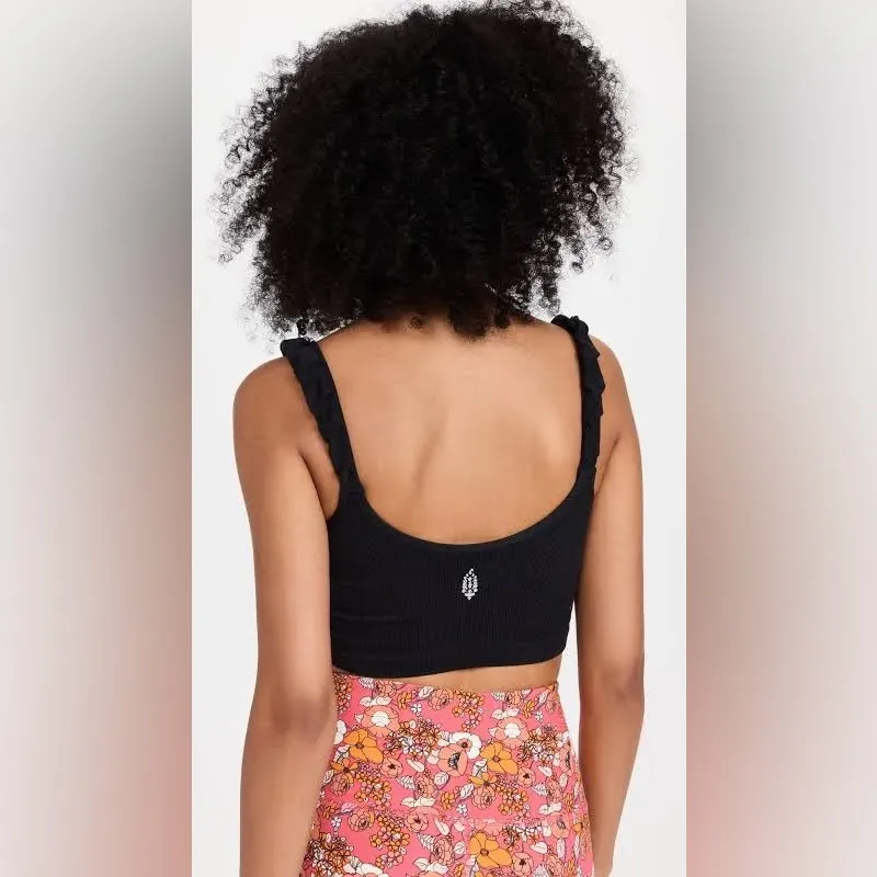 NWT Free People Movement Free Free Throw Fashion Cami In Black $40MSRP Size undefined - Image 5