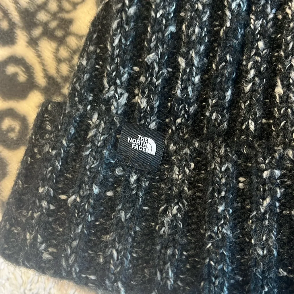 The North Face Winter Cap Black Speckled - Image 2