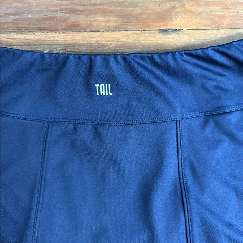 Tail Navy Blue Pleated Atheltic Schoolgirl Style Tennis Skort ~ Size XL 💚🍄 - Image 7