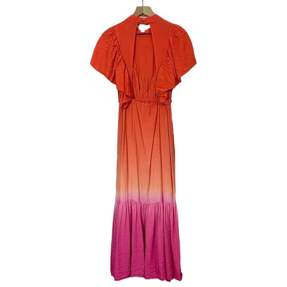 Young Fabulous & Broke Cruz Maxi Dress - Sunset Ombré - Medium - Image 10