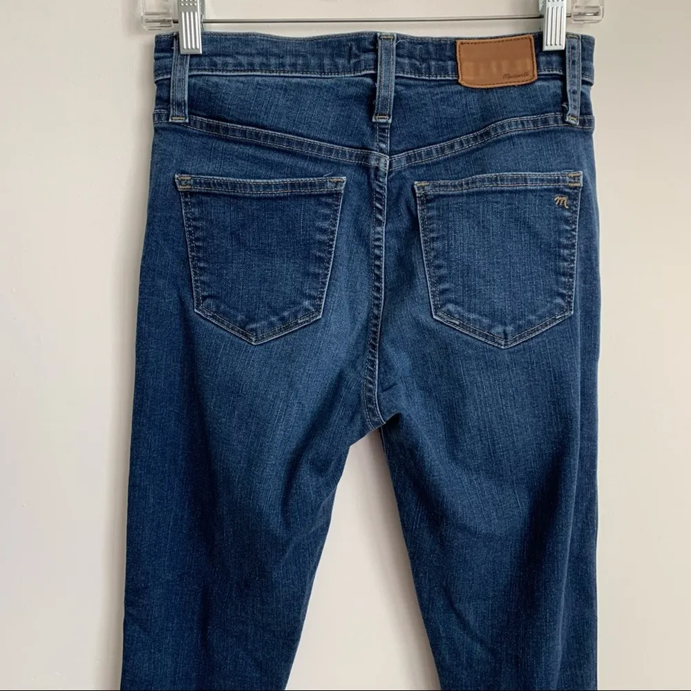 EUC Madewell 10” High Riser Skinny Skinny Jeans Size 27 - Image 7