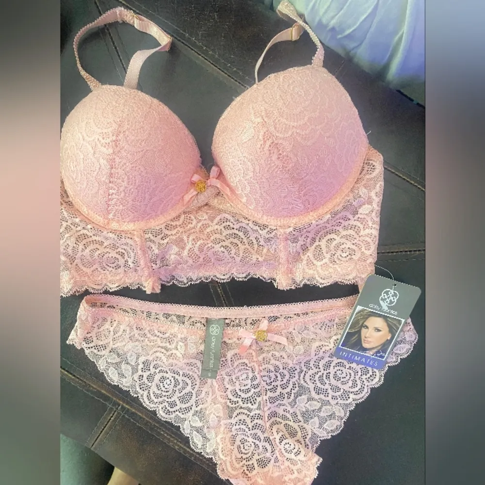 Daisy Fuentes Pink Lace Bra Intimates Sleepwear - Image 7