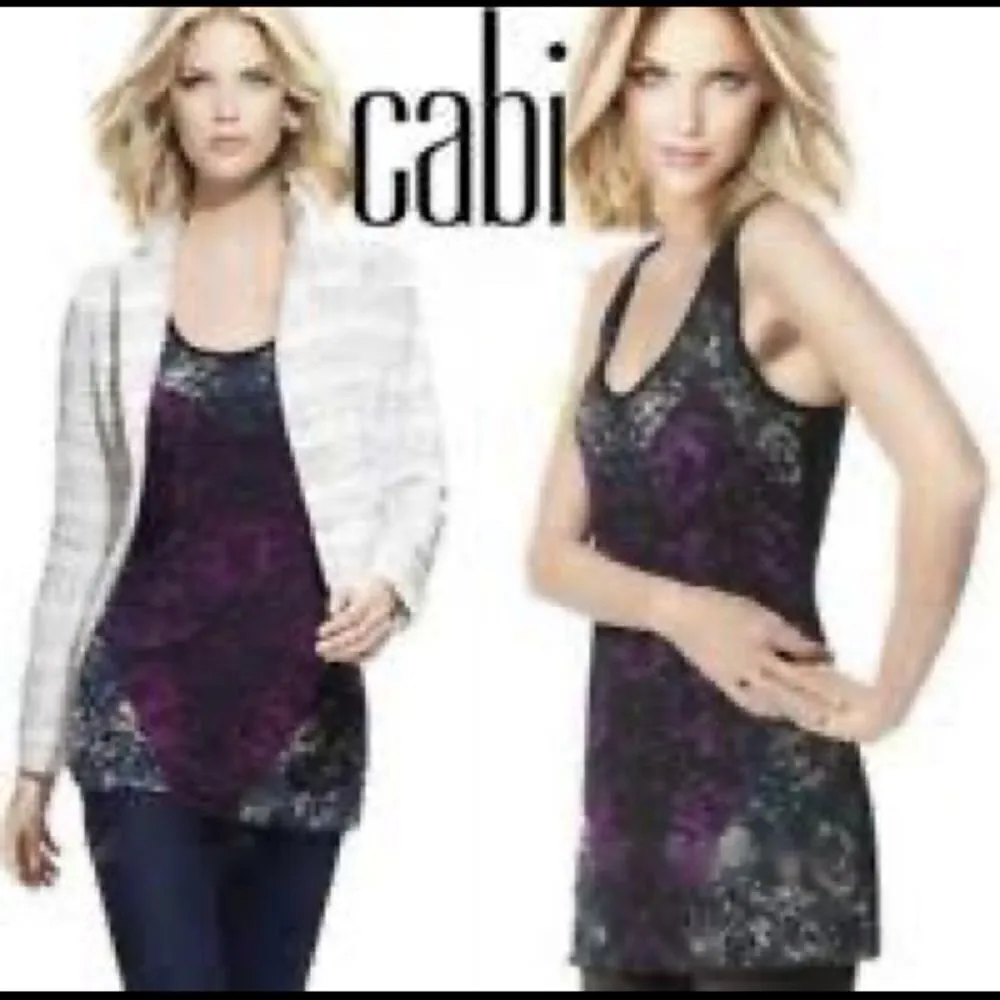 CAbi Heart of Love Yoga Racerback Tank Top - Image 3